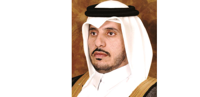 HE the Prime Minister Abdullah bin Nasser bin Khalifa al-Thani.