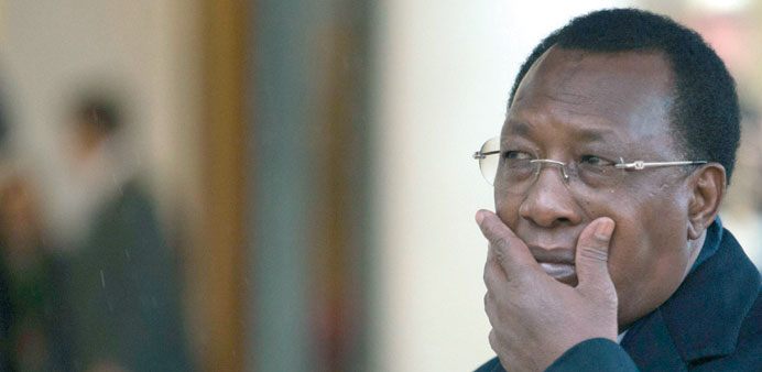 Chad President Idriss Deby Itno
