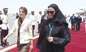 Sheikha Mozah And Queen Rania
