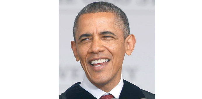 US President Barack Obama 