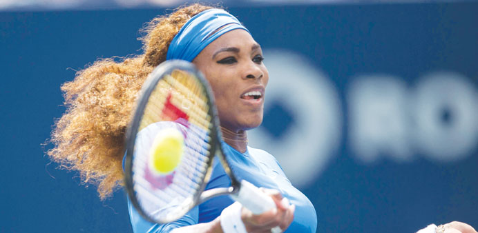 ON A ROLL: Williams