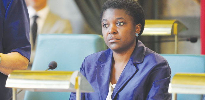 Kyenge: targeted.