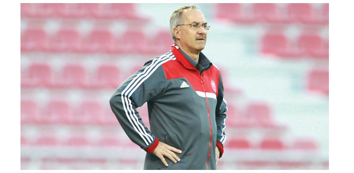 Al Arabi have confirmed the sacking of German coach Uli Stielike.