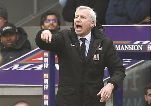 File picture of Crystal Palace manager Alan Pardew.