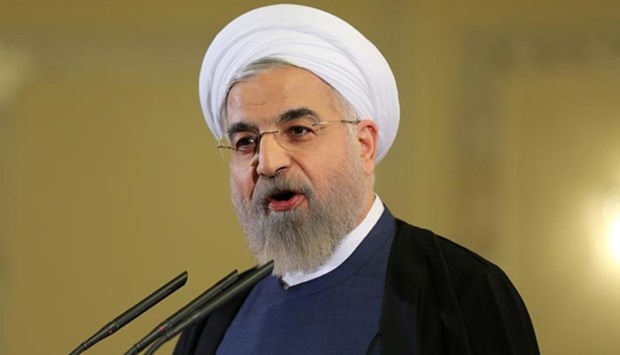 President Hassan Rouhani thanked Iranians for u2018taking a step forwardu2019