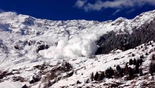 The avalanche took place during the morning at more than 3,000 metres (9,800 ft) on Mount Nevoso, or ,Snowy Mountain,, in South Tyrol, near the Austrian border.