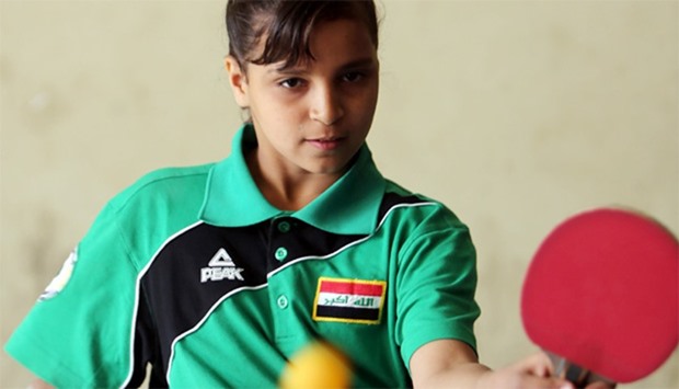 Twelve-year-old Iraqi Nejla Imad