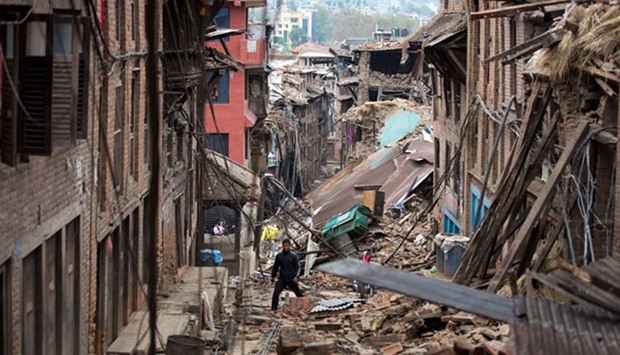 Last year's earthquake destroyed more than half a million homes