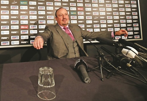 New Newcastle United manager Rafael Benitez.
