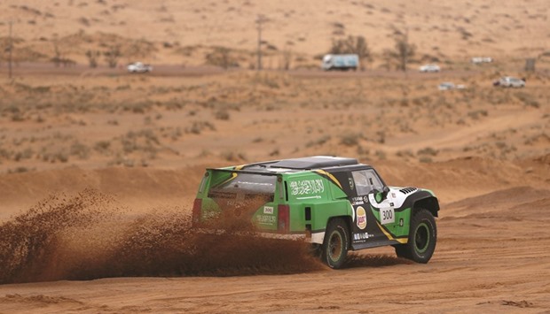 Yazeed al-Rajhi confirmed a fifth victory in the Hau2019il Nissan International Rally yesterday.