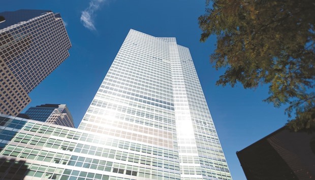 A view of the headquarters of Goldman Sachs in New York. Goldmanu2019s revenue from stock trading became choppy for a range of reasons including the sale of two businesses, fluctuations in the value of its own debt, and markets that flipped from sluggish to volatile in short periods of time.