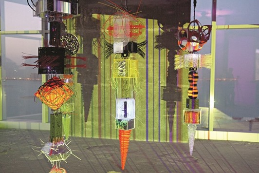 ART OF THE MATTER: Wands by Paris-based artist Pia MYrvoLD.