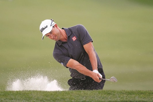 Adam Scott has won at PGA National and at the World Golf Championships event at Doral in back-to-back weeks. (AFP)