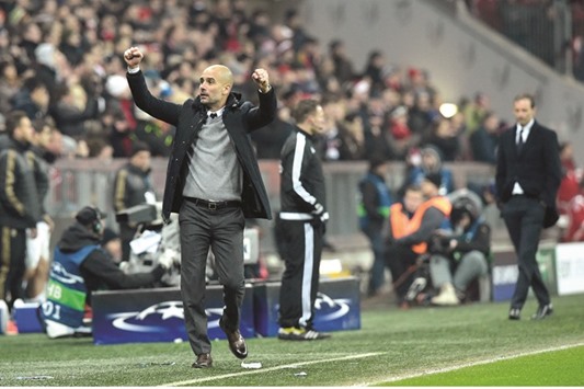Bayern Munichu2019s Spanish head coach Pep Guardiola.