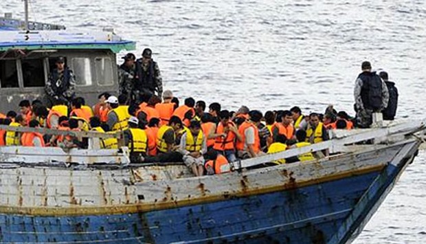 Turning back an asylum-seeker boat