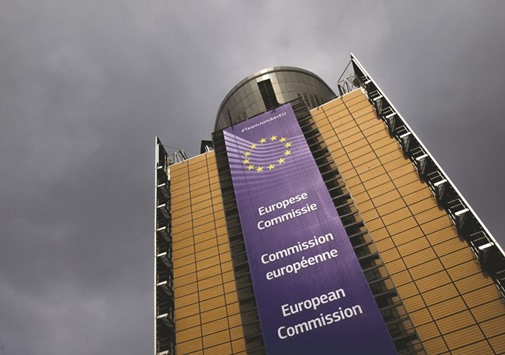 The European Commission headquarters is seen in Brussels. The commission pushed back against proposed European Securities and Markets Authority regulations that demanded increased transparency in non-equity markets, saying a u2018more cautious approachu2019 was needed for securities that are hard to trade, according to a letter from the commission to ESMA that was obtained by Bloomberg.