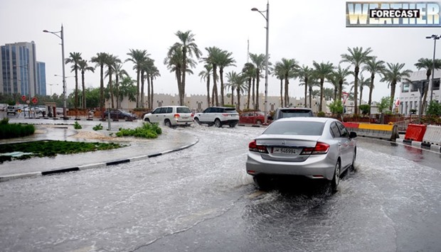 After a rise in temperature on Monday, the rain and winds are likely to bring down the mercury level on Tuesday and this condition is expected to continue for the next couple of days, according to the weather forecast. 