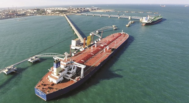 A general view of a crude oil importing port in Qingdao, Shandong province. Saudi Arabia was Chinau2019s top supplier in February with shipments of 1.38mn bpd, customs data showed yesterday, slightly below a record 1.39mn bpd in February 2012.