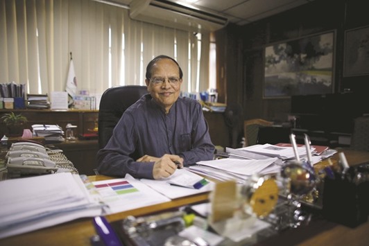 Bangladeshu2019s central bank governor Atiur Rahman at his office in Dhaka. In early February, the Federal Reserve Bank of New York blocked 30 transactions from Bangladeshu2019s account valued at $850mn because of a lack of beneficiary details, according to a Bangladesh Bank document.