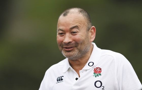 File picture of England rugby Head Coach Eddie Jones during a interview.