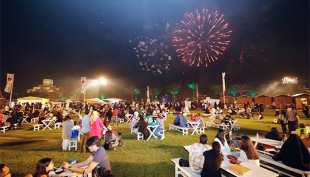 QIFF features daily fireworks at the MIA Park at 8pm