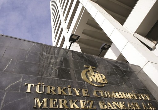 Turkeyu2019s central bank headquarters is seen in Ankara. The bank reduced the overnight lending rate by 25 basis points to 10.5%, but maintained its one-week repo and overnight borrowing rates at 7.5% and 7.25% respectively, according to a statement posted on the banku2019s website.