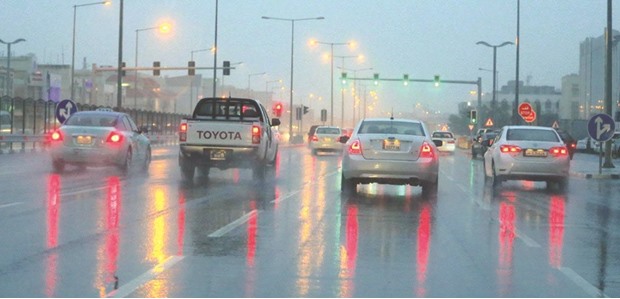 There was an increase in rainfall in 2015 in Qatar compared to the previous years.
