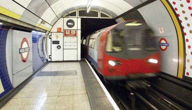 The alleged incident happened on a Jubilee Line train.