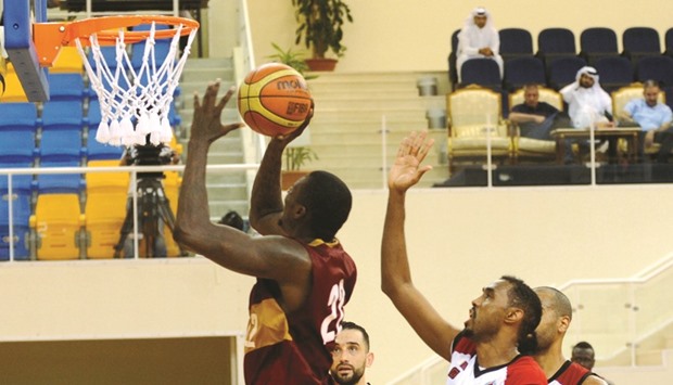 Action from Al Rayyan and El Jaish match yesterday.