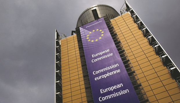 The European Commission headquarters is seen in Brussels. The EU is considering easing bank failure rules introduced to end the era of expensive taxpayer-funded bailouts.