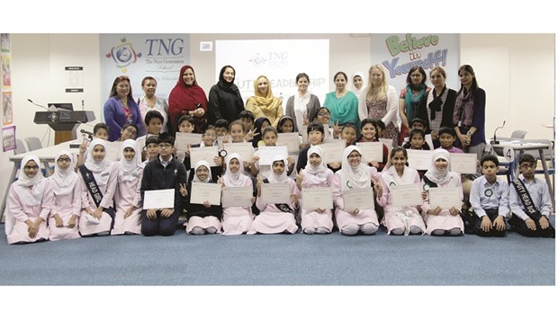 ACKNOWLEDGEMENT: The participating students were awarded appreciation certificates.