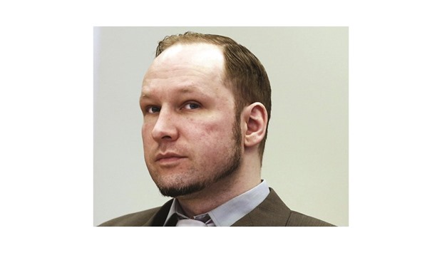Breivik: killed 77 people.