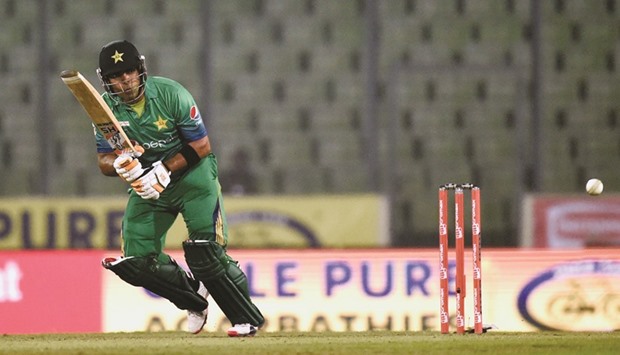 Umar Akmal top scored for Pakistan with 48 runs off 37 balls yesterday.