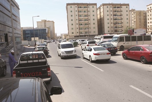The stretch runs parallel to C-Ring Road between Navigation Plaza and the Gulf Cinema complex.