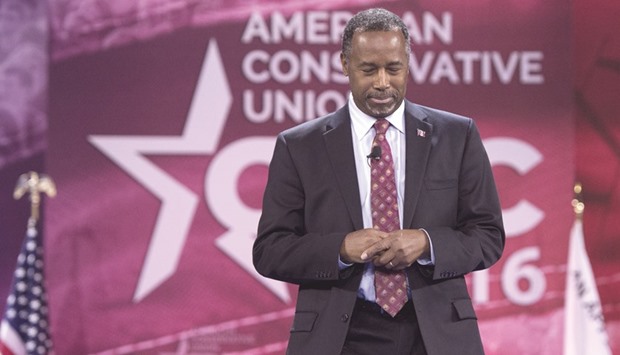 Carson: had seen no u2018path forwardu2019 in his campaign.