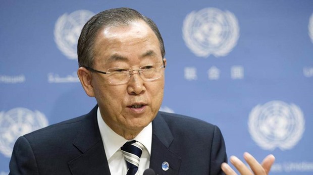 UN chief Ban Ki-moon