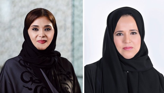 Dr Amal al-Malki and Noor al-Jehani al-Malki