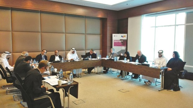 A meeting of the prizeu2019s steering committee members.