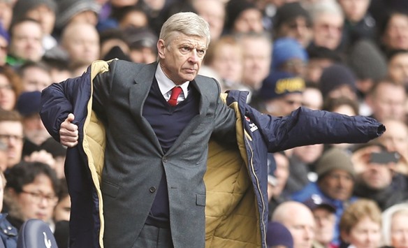 Arsenal manager Arsene Wenger