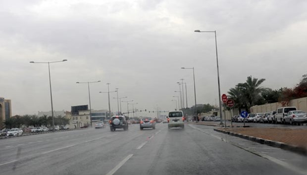Rain is likely in Doha on Wednesday. 