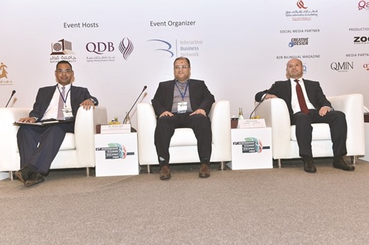 Experts taking part in a discussion during the u201c3rd Entrepreneurship in Economic Development Forum.u201d