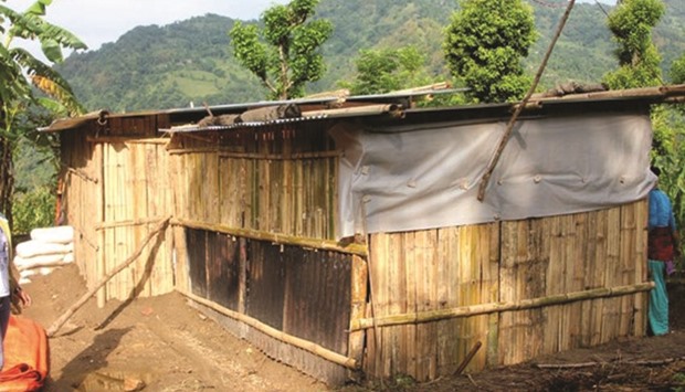 Bamboo is ideal for rebuilding in Nepalu2019s mountainous terrain because it grows widely and is easier to transport.