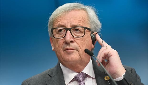 EU Commission president Jean-Claude Juncker