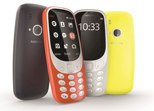 The Nokia 3310 makes a comeback.