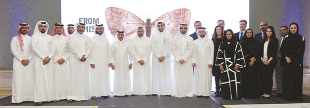 QFC officials after unveiling the new roadmap and 2017 TV campaign yesterday.