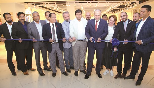 The formal inauguration of LC Waikikiu2019s second store in Qatar at Hyatt Plaza.