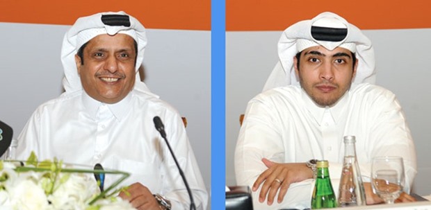 Sheikh Ali and al-Mannai: Investing for the future.