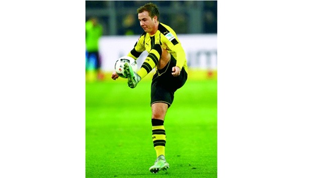 Borussia Dortmundu2019s Mario Goetze is suffering from an unspecified metabolism disorder. (AFP)