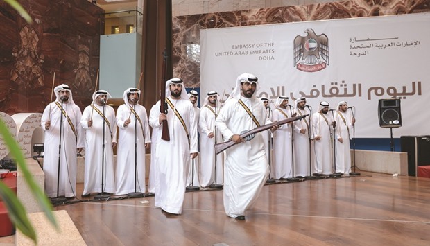 One of the activities from the UAE Culture Day.