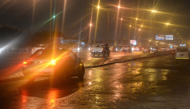 When rain lashed Doha Friday evening. Chances of rain are expected to return again from Sunday for three days. PICTURE: Shaji Kayamkulam